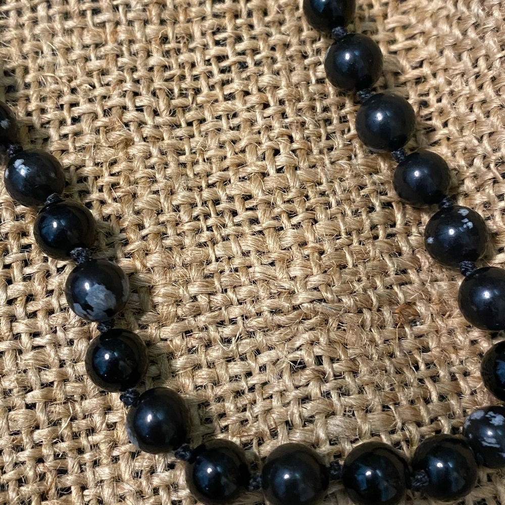 Snowflake Obsidian, Citrine & Labradorite - image 4